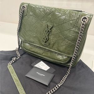 Saint Laurent YSL Medium Niki Handbag